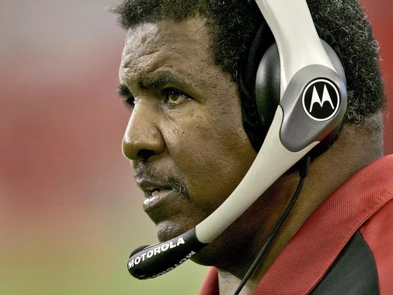 Arizona Cardinals head coach Dennis Green