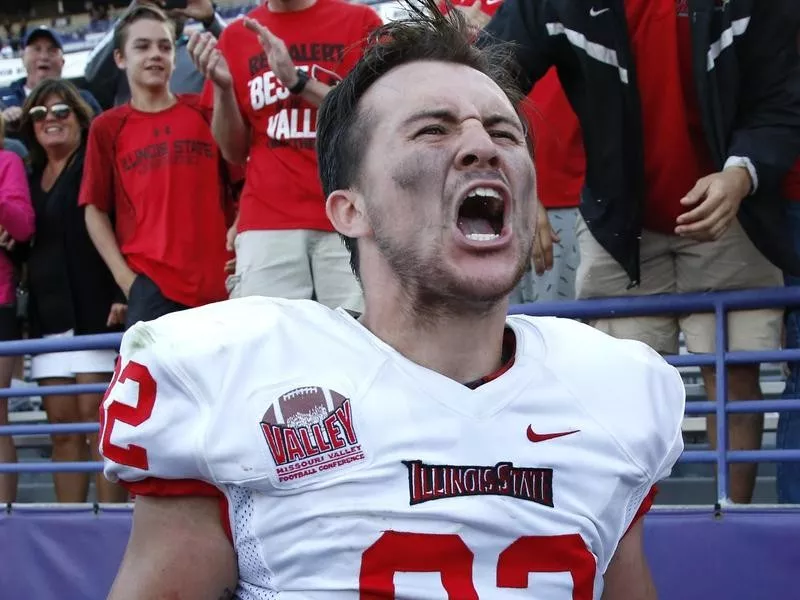 Illinois State wide receiver Anthony Farrum