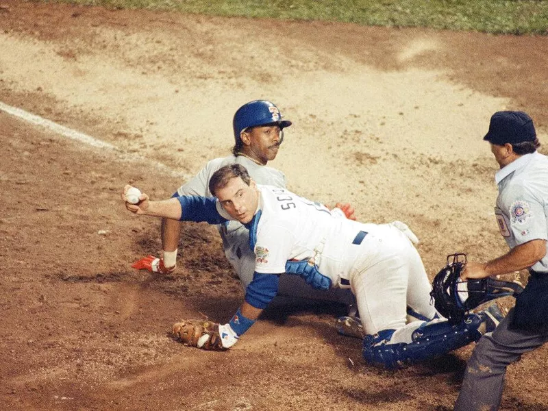 Mike Scioscia, Julio Franco, Ed Montague