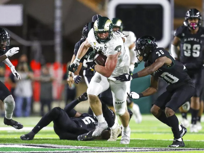 Colorado State tight end Trey McBride