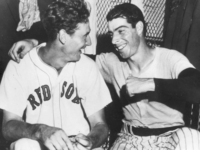 Ted Williams and Joe DiMaggio