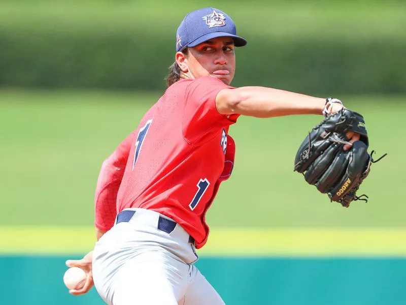 American Heritage pitcher Brandon Barriera