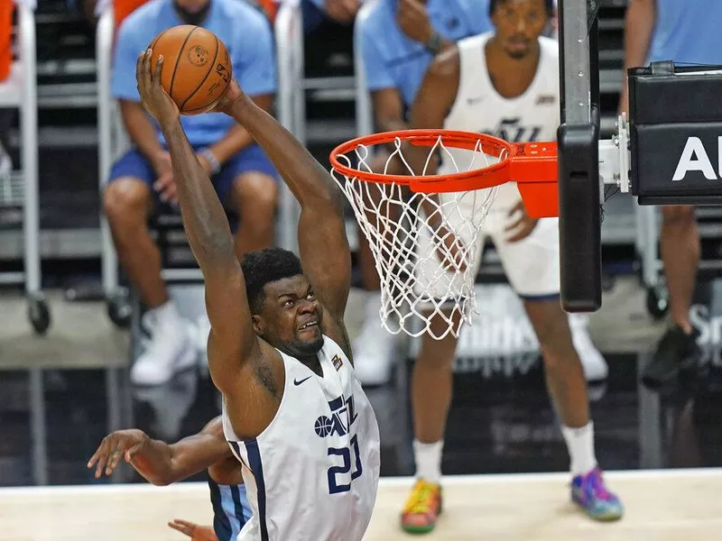 Utah Jazz center Udoka Azubuike