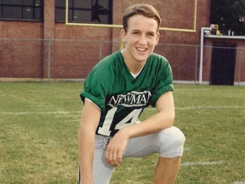 Peyton Manning at Isidore Newman School