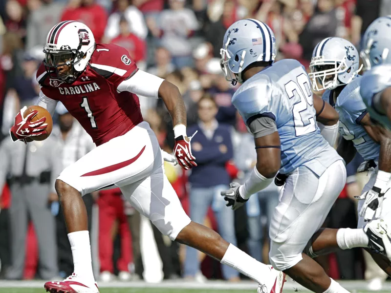 South Carolina wide receiver Alshon Jeffery