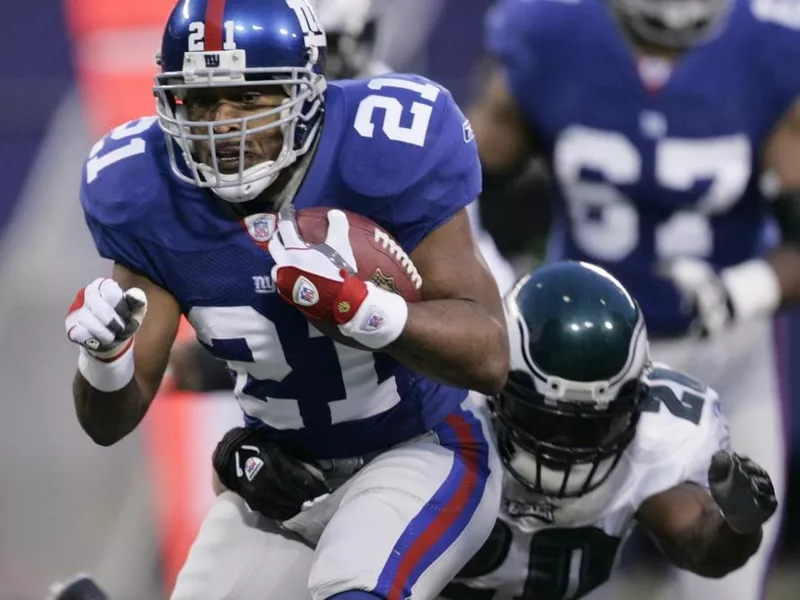 New York Giants running back Tiki Barber