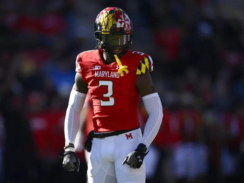 Maryland defensive back Deonte Banks