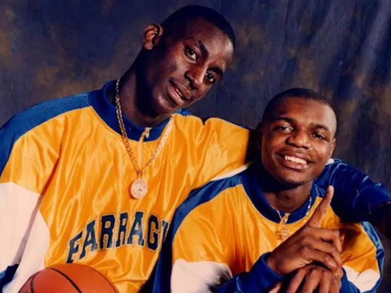 Farragut Academy's Kevin Garnett and Ronnie Fields