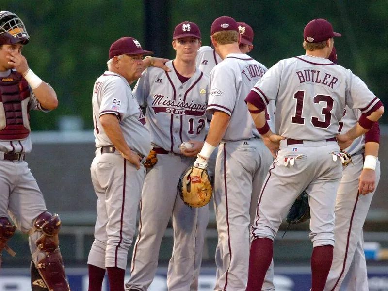 Mississippi State head coach Ron Polk