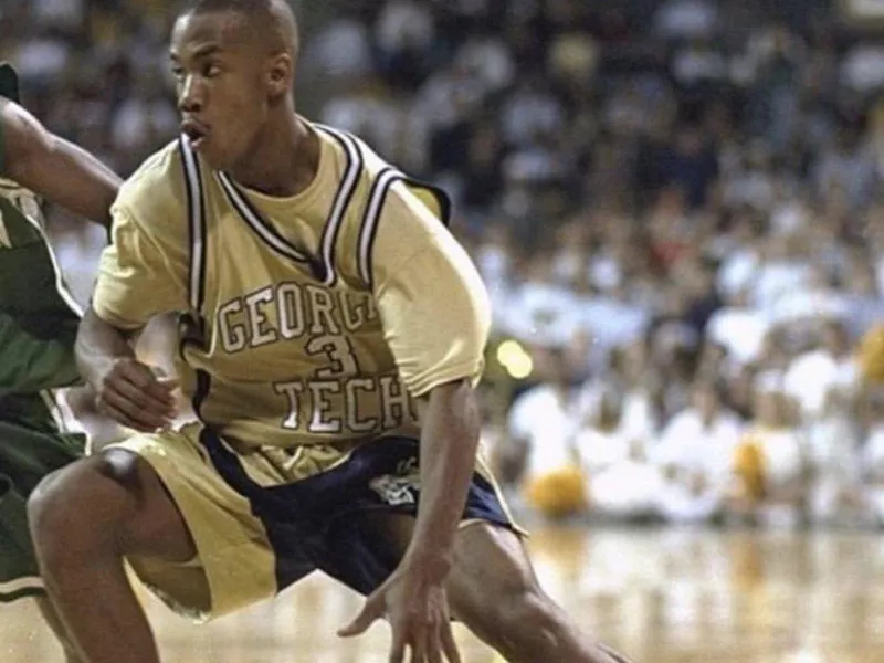 Georgia Tech point guard Stephon Marbury