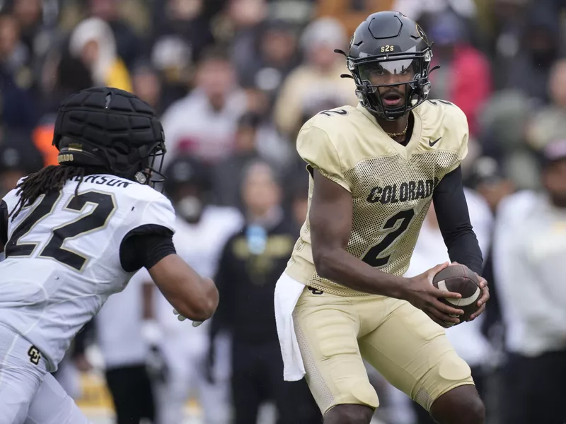 Colorado quarterback Shedeur Sanders