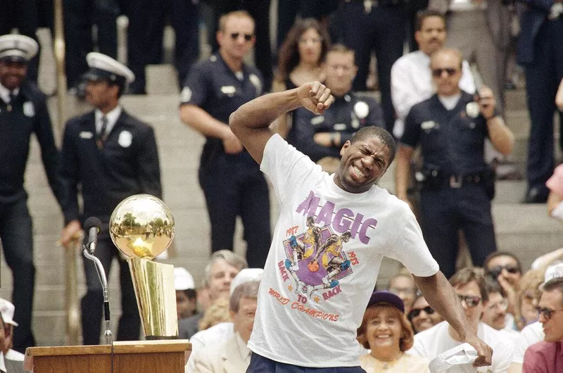 Magic Johnson in 1988