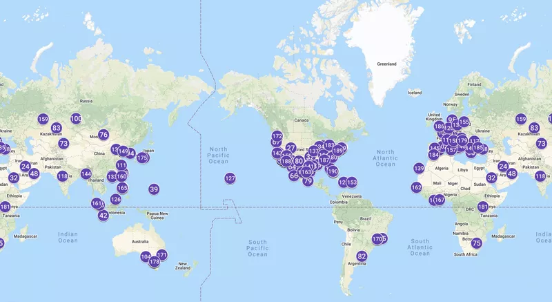 Kobe Bryant mural locations