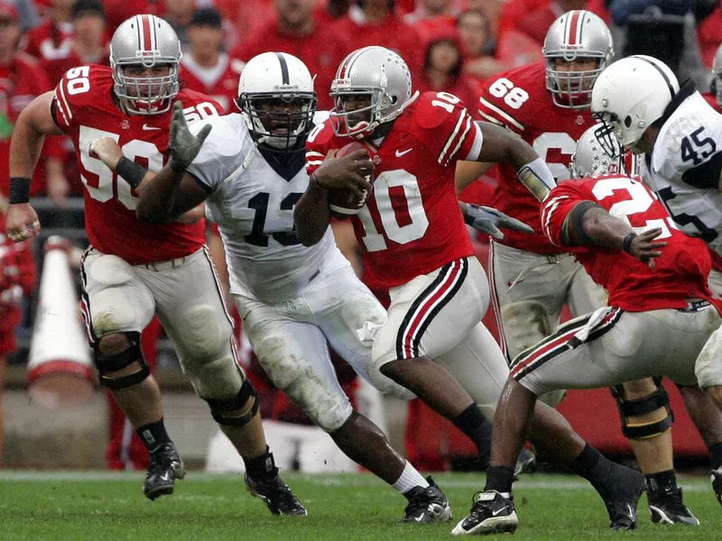 Ohio State quarterback Troy Smith