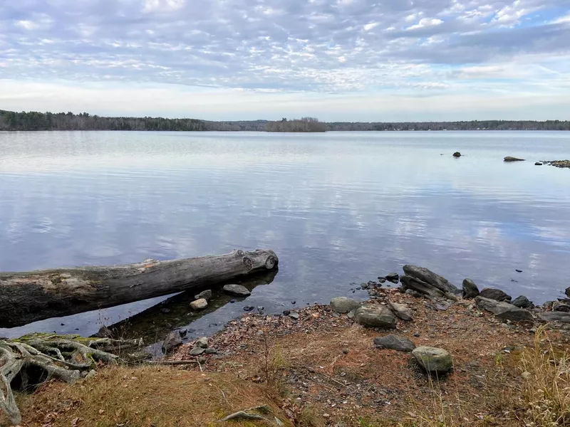 Webber Pond in Vassalboro, Maine