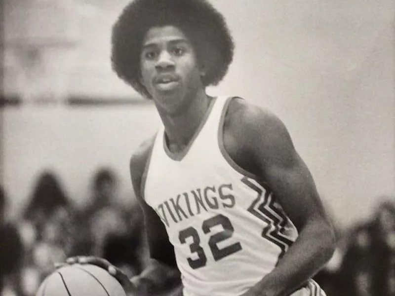 Everett High's Magic Johnson