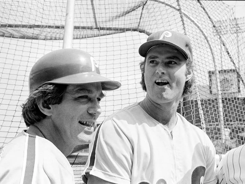 Tim McCarver and Steve Carlton