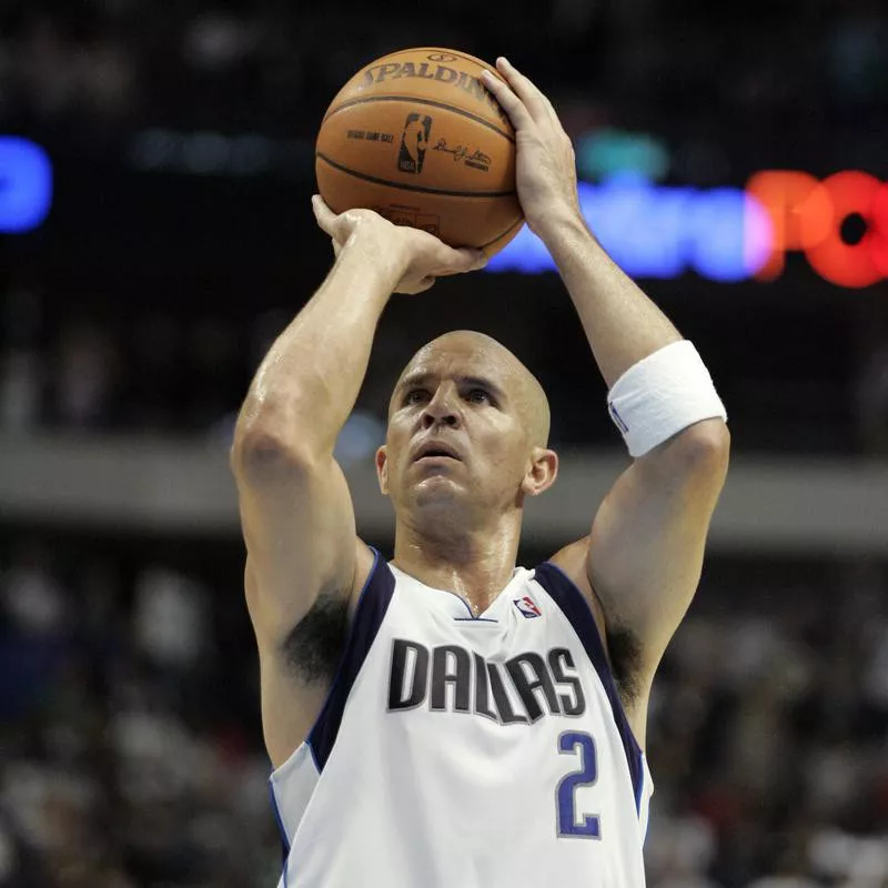 Jason Kidd shoots free throw