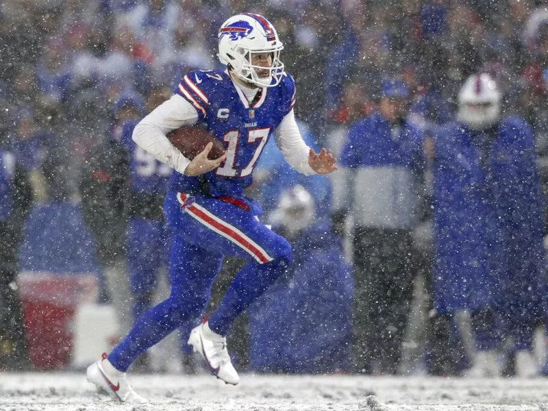 Buffalo Bills quarterback Josh Allen