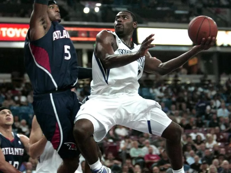 Sacramento Kings guard Tyreke Evans