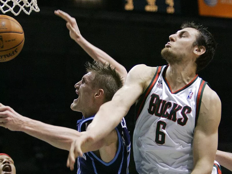 Andrei Kirilenko and Andrew Bogut