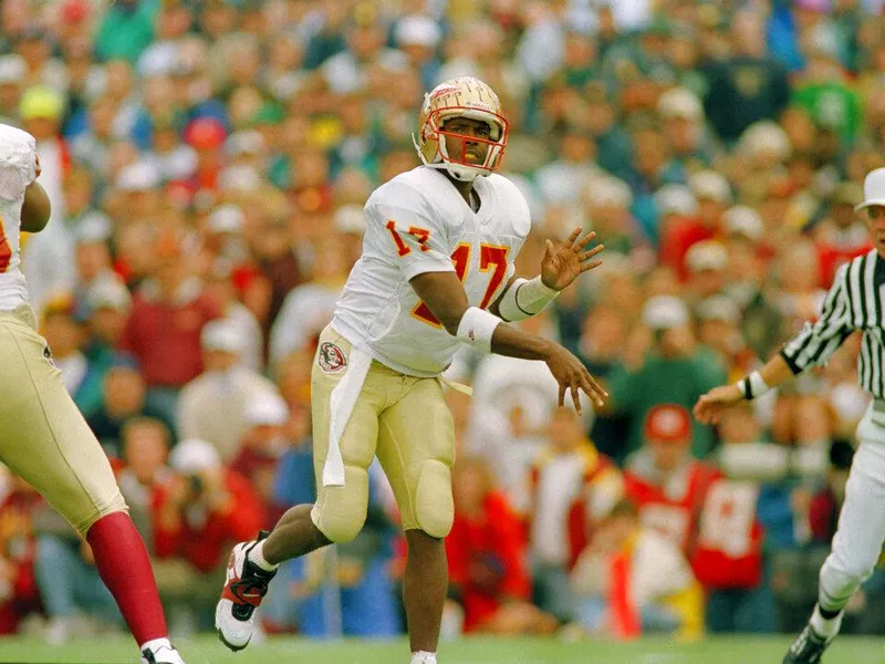 Florida State quarterback Charlie Ward