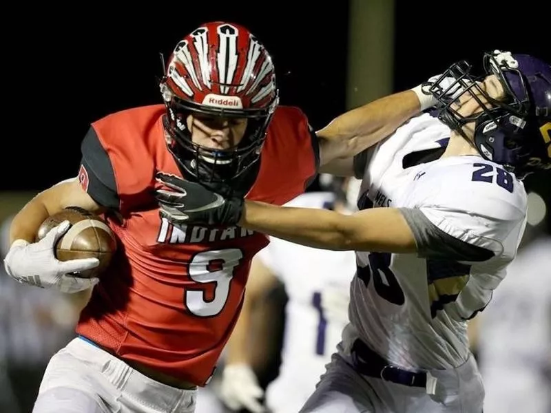 Cheyenne Central wide receiver Chandler Shostak