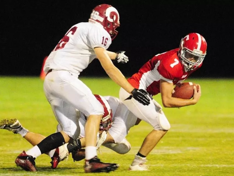 Cony High wide receiver Chase Shostak