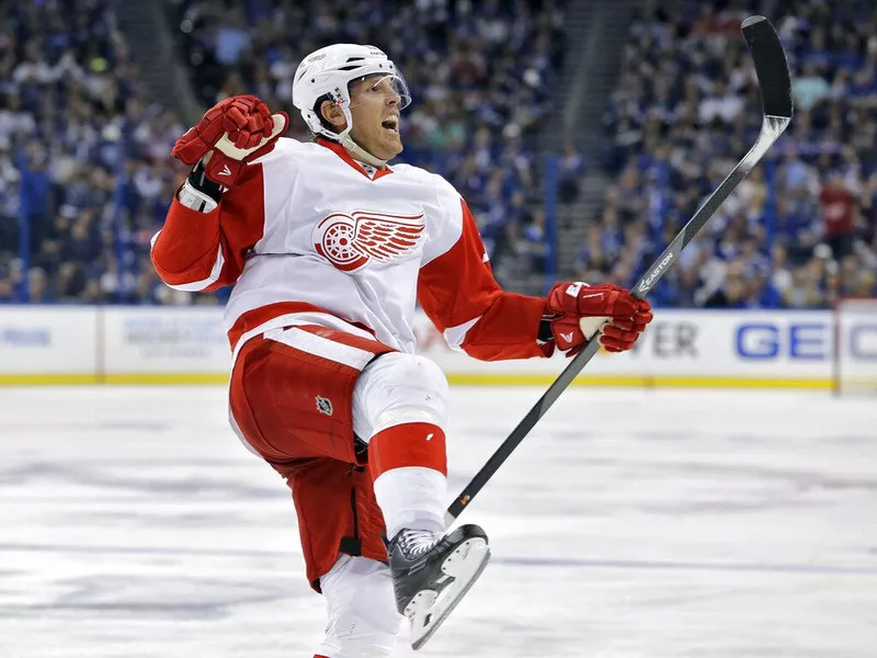 Detroit Red Wings center Brad Richards