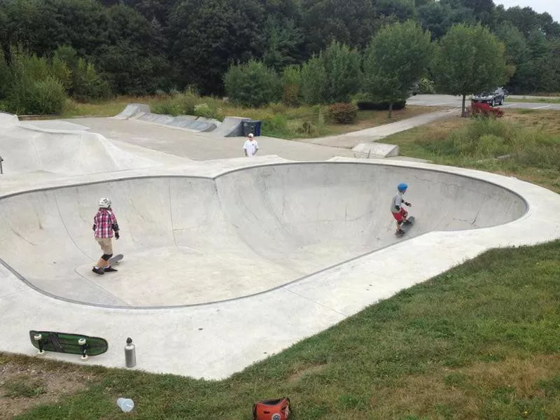 Hampton Skate Park in Hampton, New Hampshire