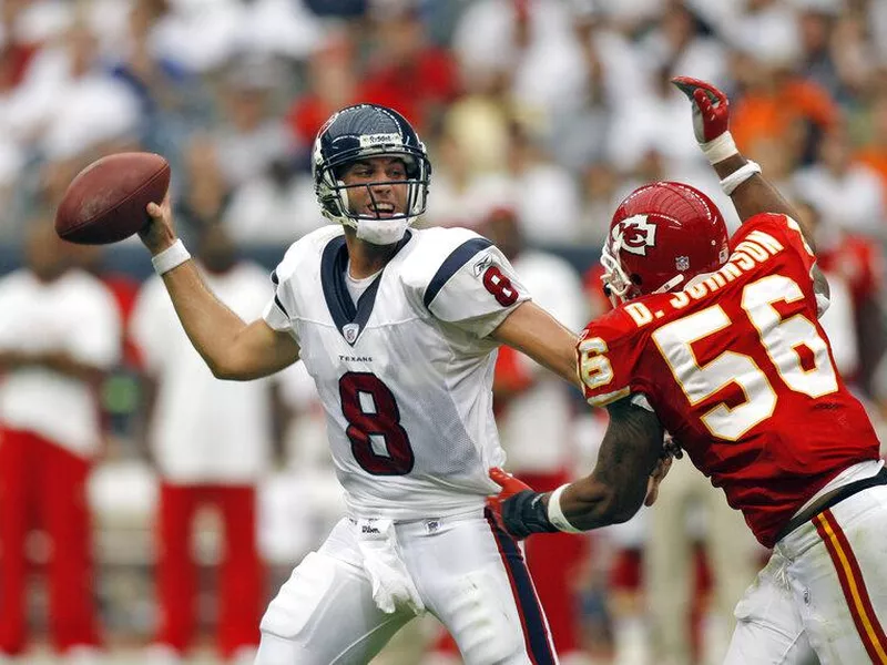 Matt Schaub, Derrick Johnson