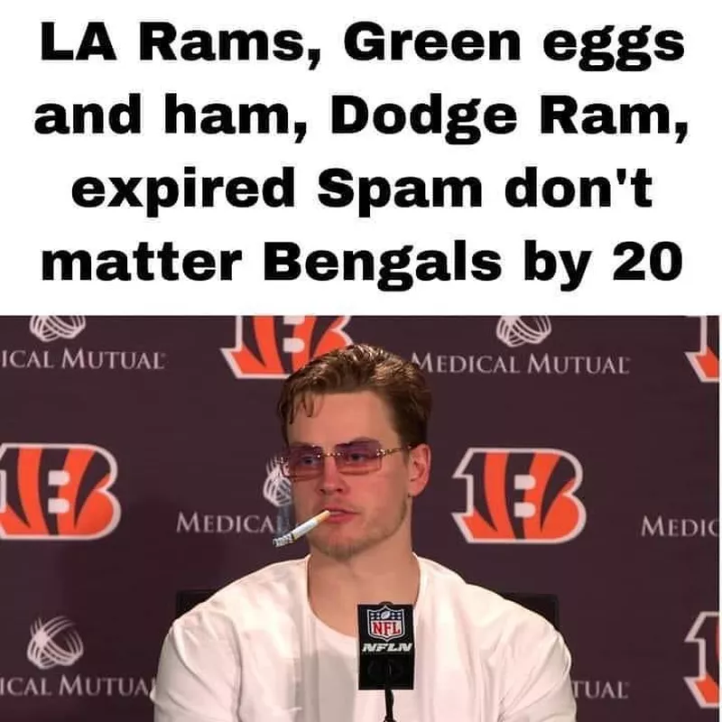 Joe Burrow meme