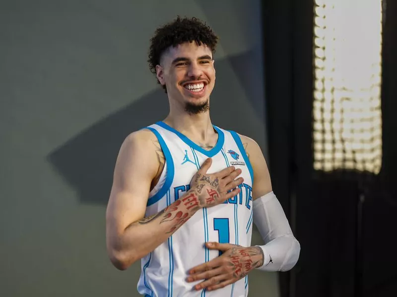 Charlotte Hornets guard LaMelo Ball