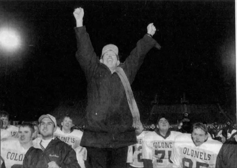 Bourbon County head coach Dudley Hilton