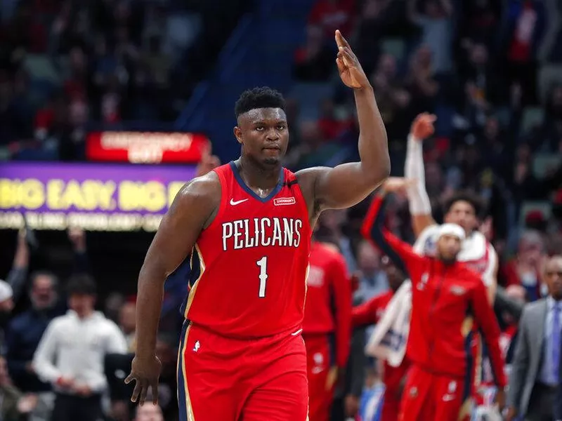 New Orleans Pelicans forward Zion Williamson