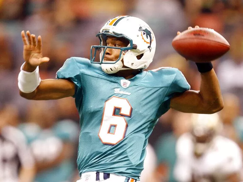 Miami Dolphins quarterback Pat White