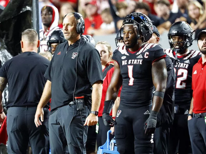 North Carolina State head coach Dave Doeren