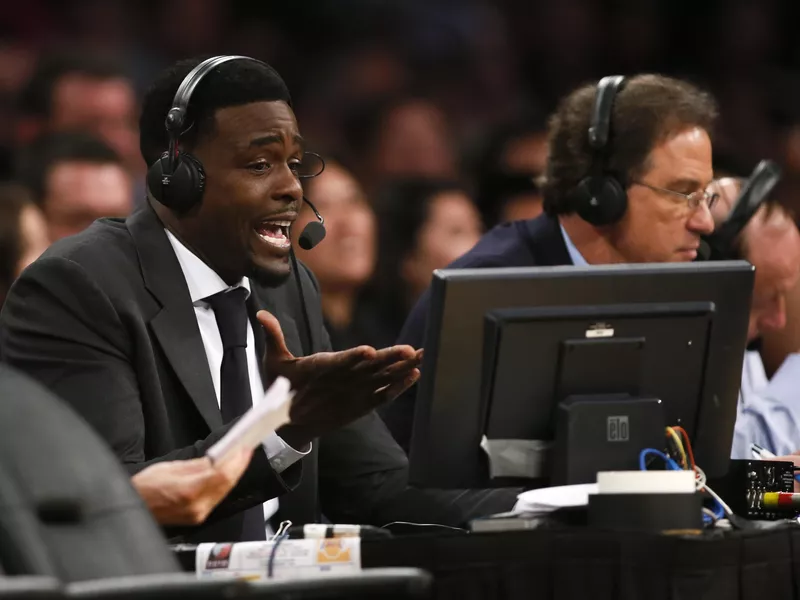 TNT commentator Chris Webber speaks