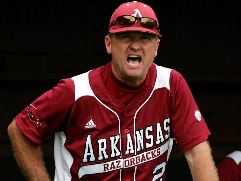 Arkansas head coach Dave Van Horn