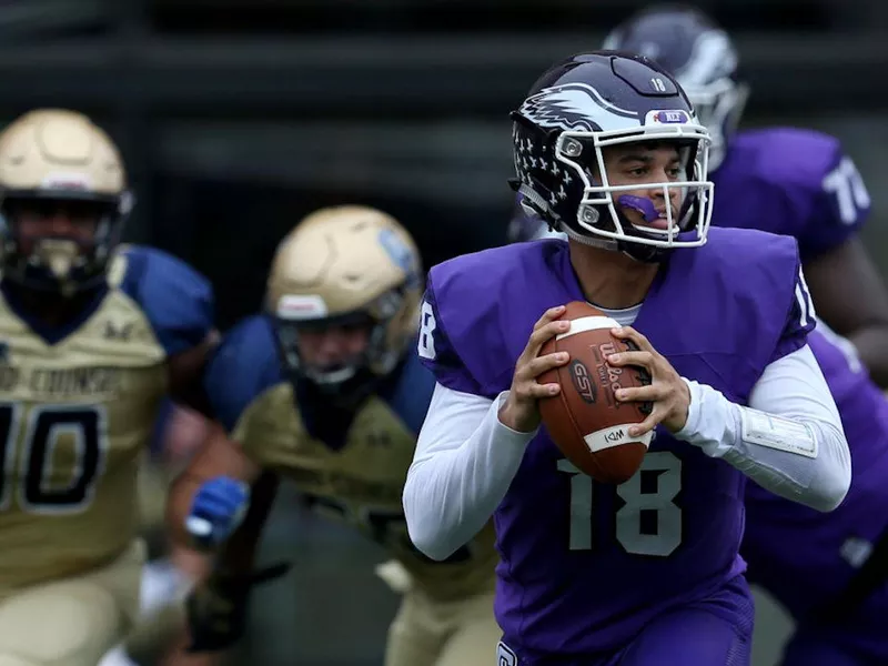 Gonzaga College High School quarterback Caleb Williams