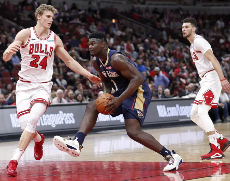 Zion Williamson in the Air Jordan XXXIV