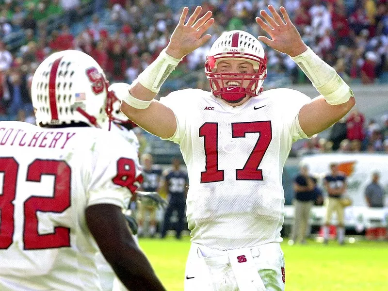 North Carolina State quarterback Philip Rivers