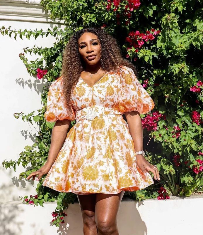 Serena Williams in the sun