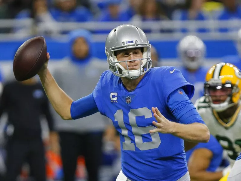 Detroit Lions quarterback Jared Goff