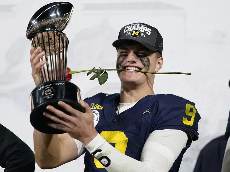 Michigan quarterback J.J. McCarthy