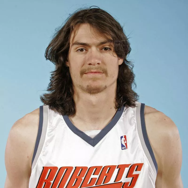 Adam Morrison poses in photo