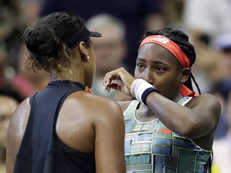 Naomi Osaka and Coco Gauff