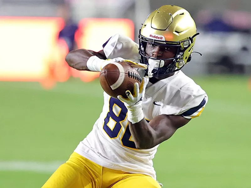 St. Thomas Aquinas wide receiver Chance Robinson