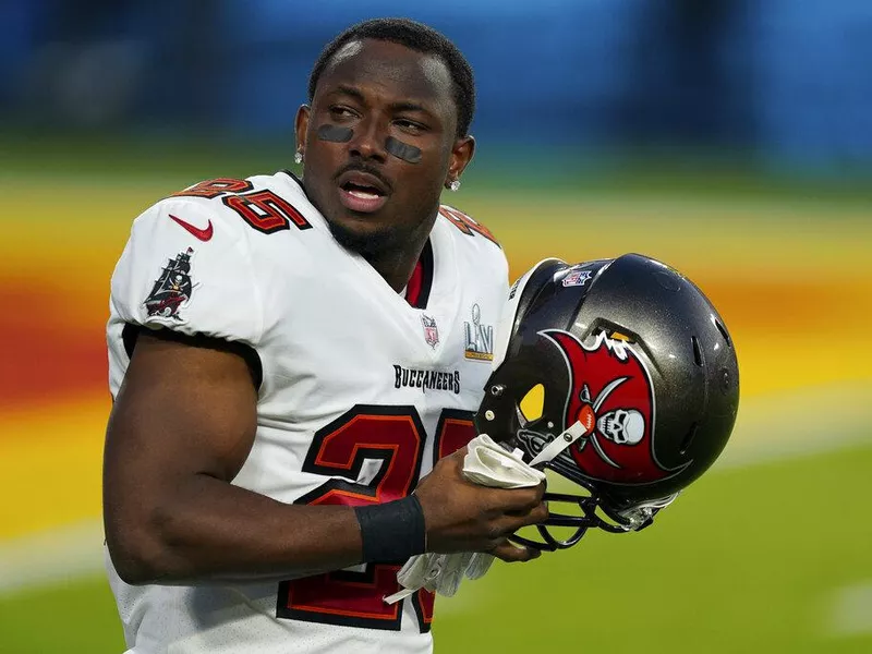 Tampa Bay Buccaneers running back LeSean McCoy