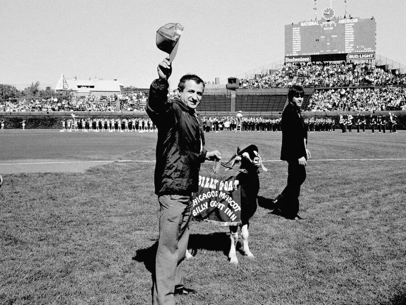 Billy Goat Tavern owner Sam Sianis in 1984